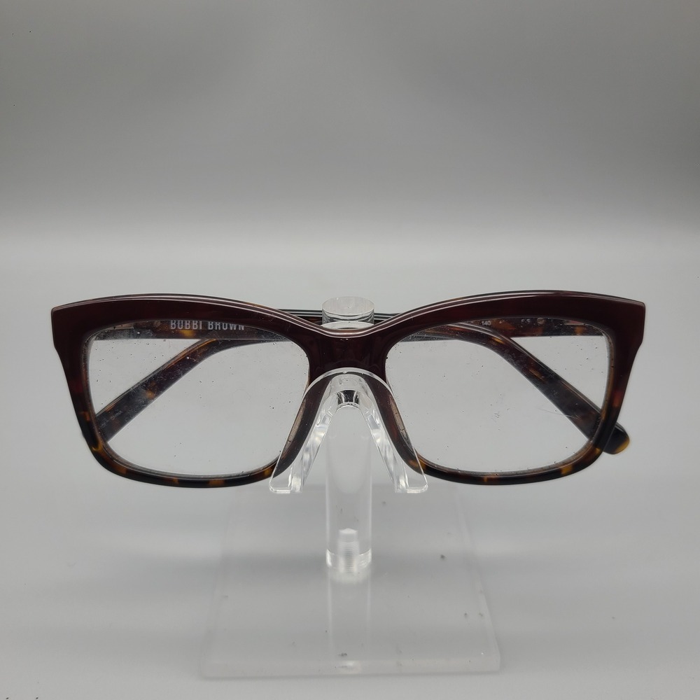 Bobbi Brown The Brooklyn BH15 Tortoise Square Eyeglass Frames 53-15-140